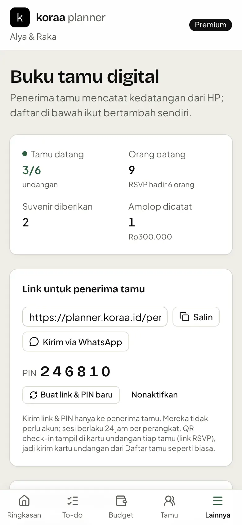 Buku tamu QR